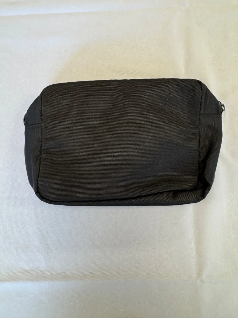 Gucci Beauty Travel Toiletry Makeup Bag Black Beige